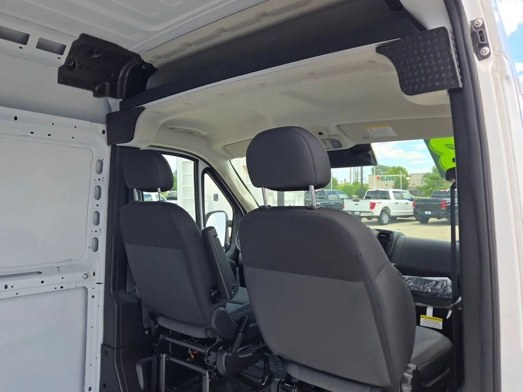 Used 2023 Bright White Clearcoat Ram High Roof image 9