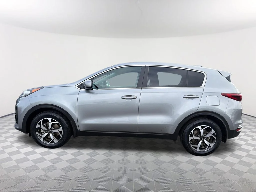 Used 2021 Gray Kia LX image 8