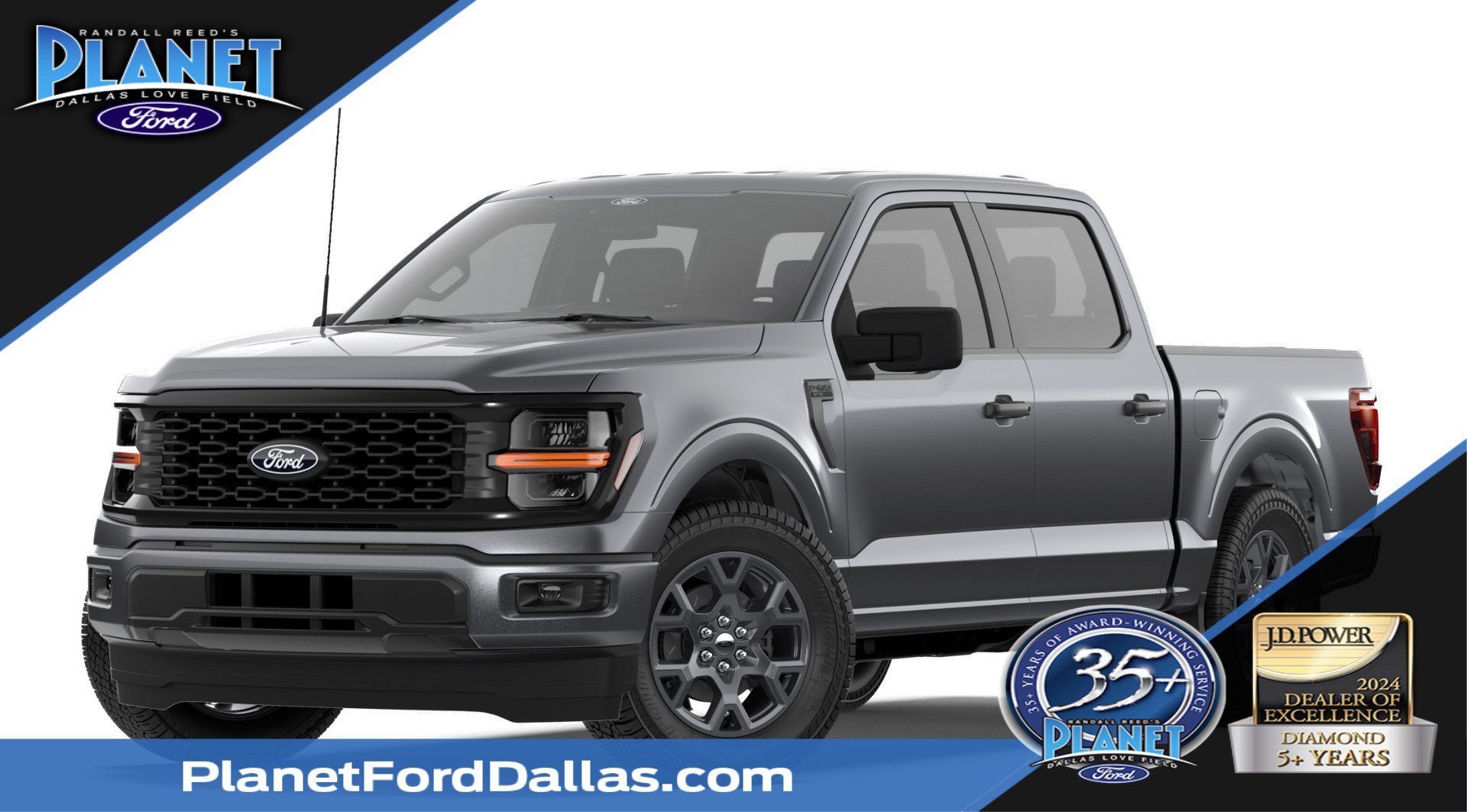New 2026 Carbonized Gray Metallic Ford STX image 1