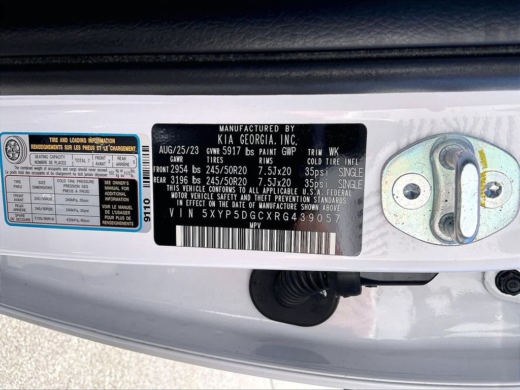 Used 2024 Glacial White Pearl Kia SX-Prestige X-Line image 32