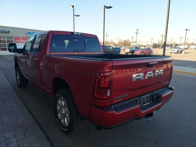 New 2026 Molten Red Pearl-Coat Exterior Paint RAM Laramie image 5