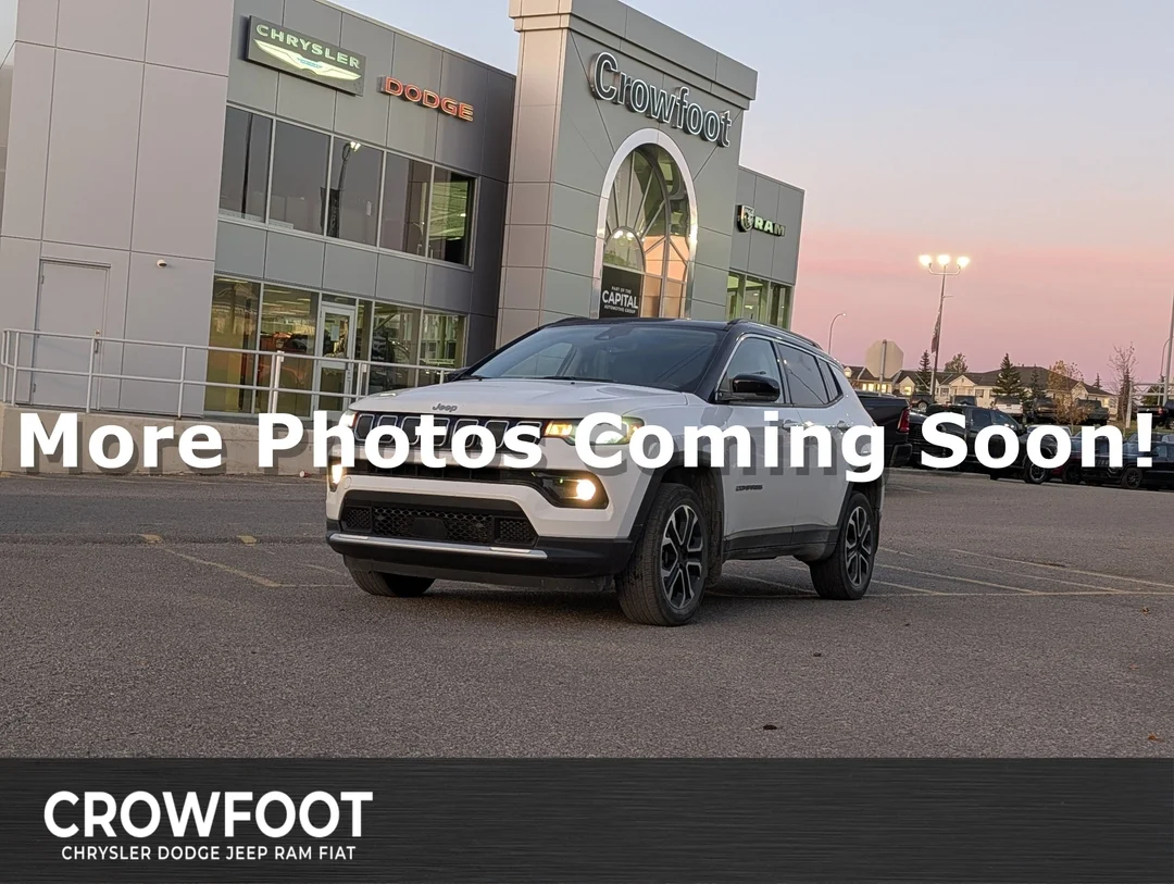 Certified Used 2022 White Jeep Limited - Sun & Sound Grp - Leather - Heated Seats & Wheel - Dual Pane Sunroof image 1