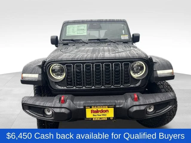 New 2026 Black Clear-Coat Exterior Paint Jeep Rubicon image 2