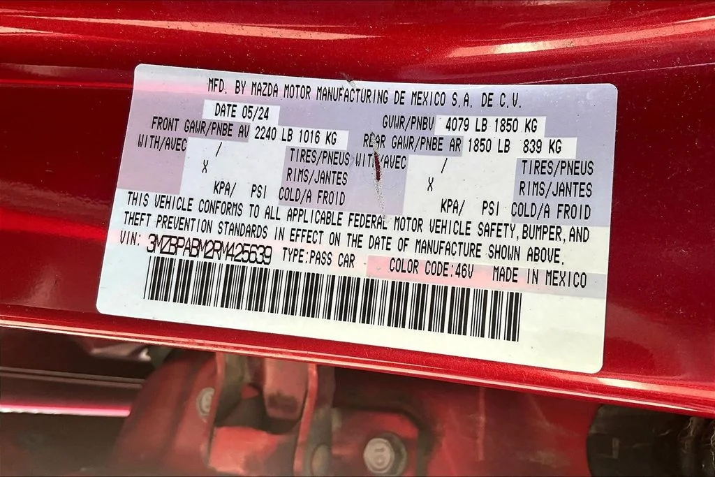 Used 2024 Soul Red Crystal Metallic Mazda 2.5 S Select Sport image 5
