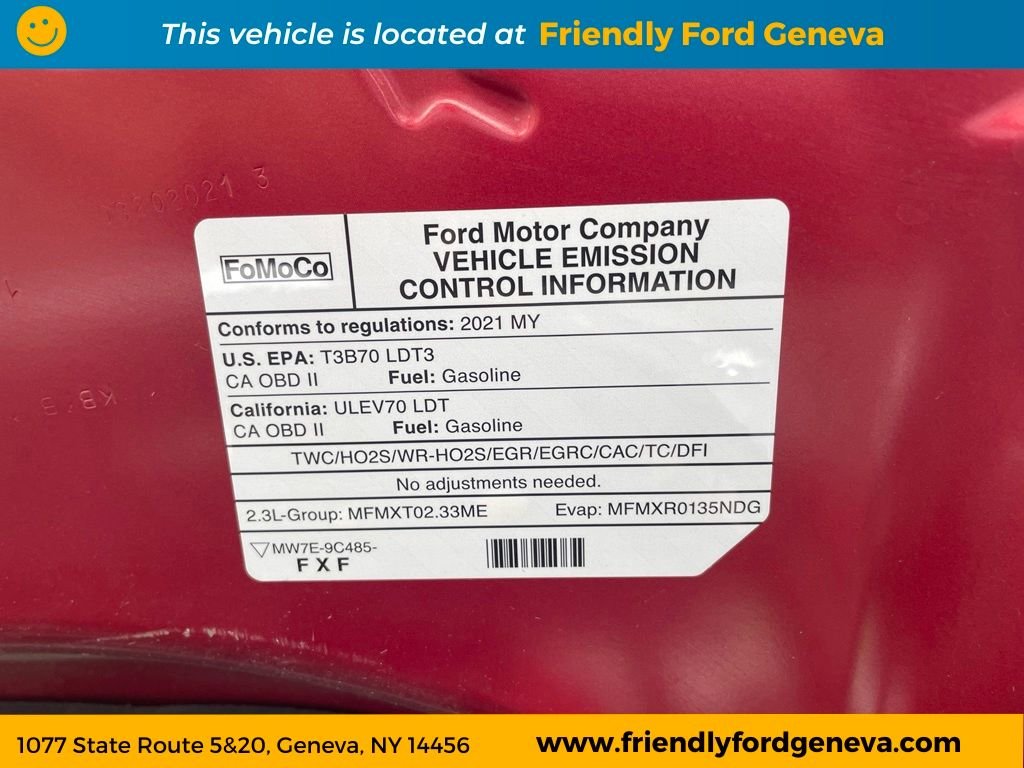 Used 2021 Red Ford Lariat image 35