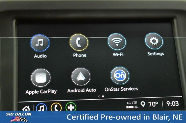 Used 2024 Mosaic Black Metallic Chevrolet LT image 3