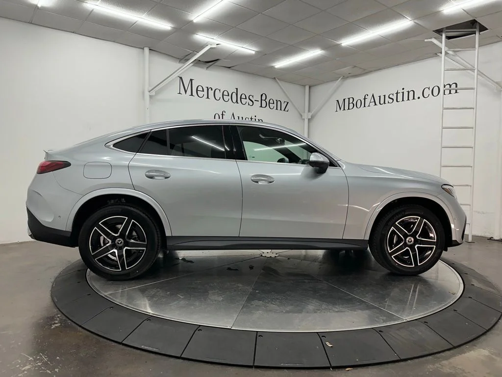 New 2026 Silver Mercedes-Benz GLC 300 Coupe image 8
