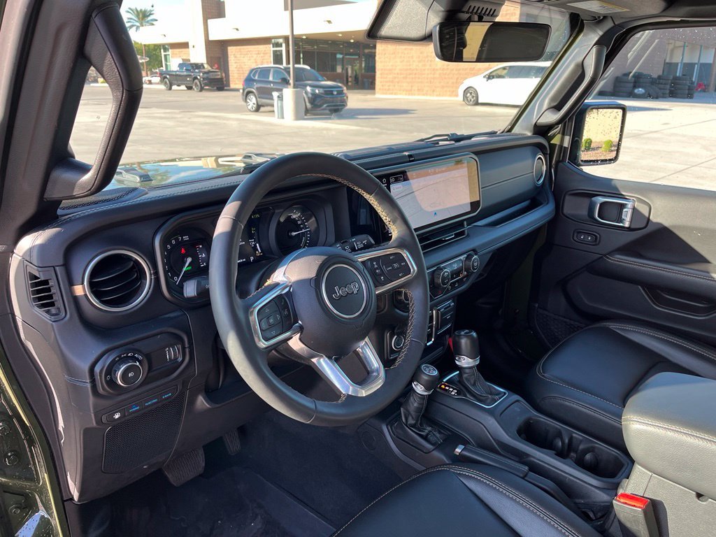 Used 2024 Green Jeep Sahara 4xe image 13
