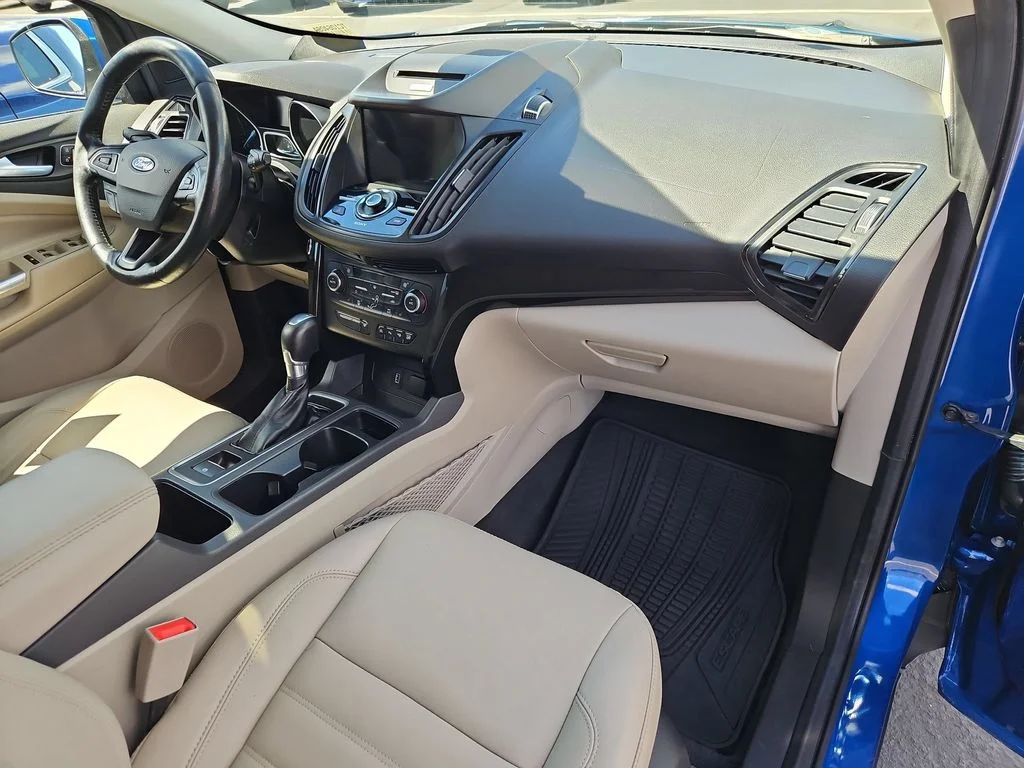 Used 2017 Lightning Blue Metallic Ford Titanium image 29