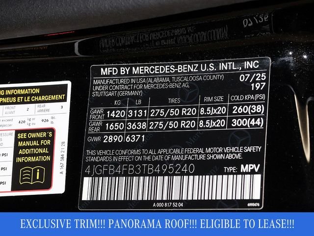 Certified Used 2026 Obsidian Black Metallic Mercedes-Benz GLE 350 image 42