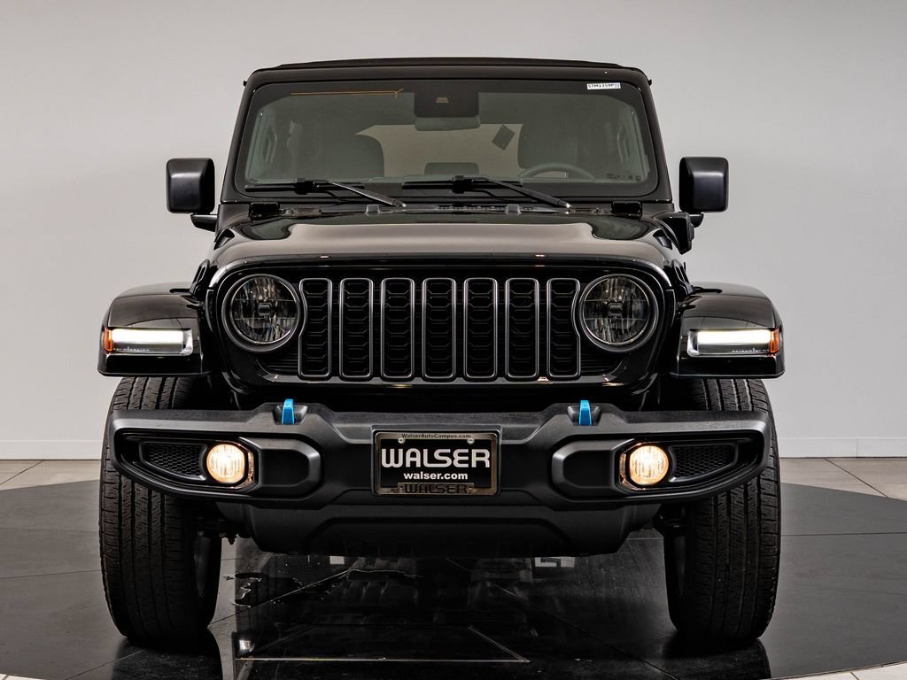 Used 2024 Black Clearcoat Jeep Sport S 4xe image 2