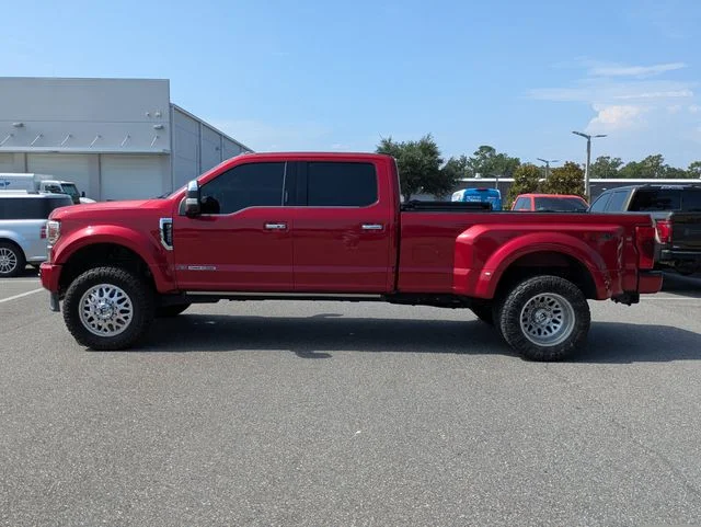 Used 2022 Rapid Red Metallic Tinted Clearcoat Ford Platinum image 6
