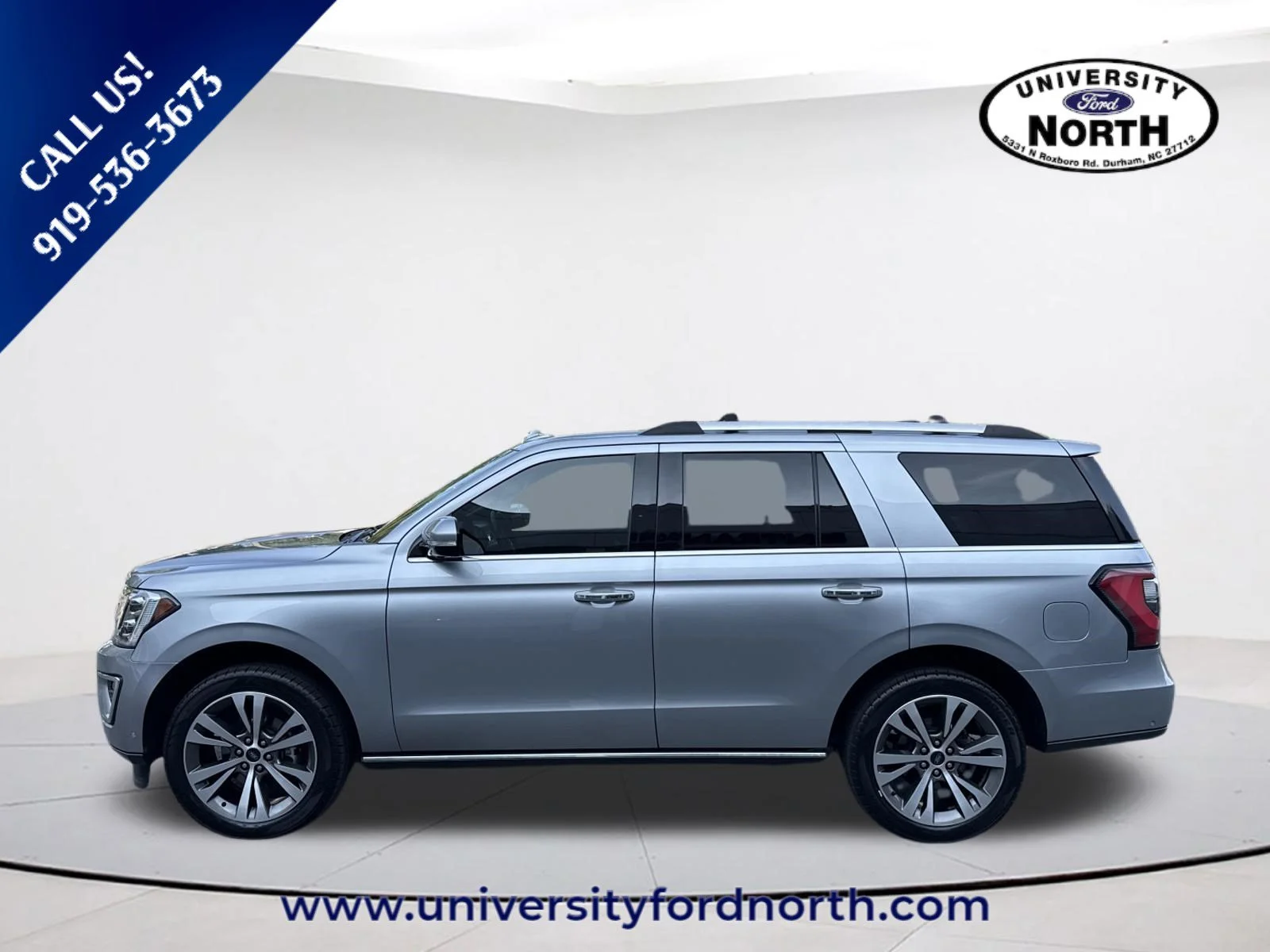 Used 2021 Iconic Silver Metallic Ford Limited image 4