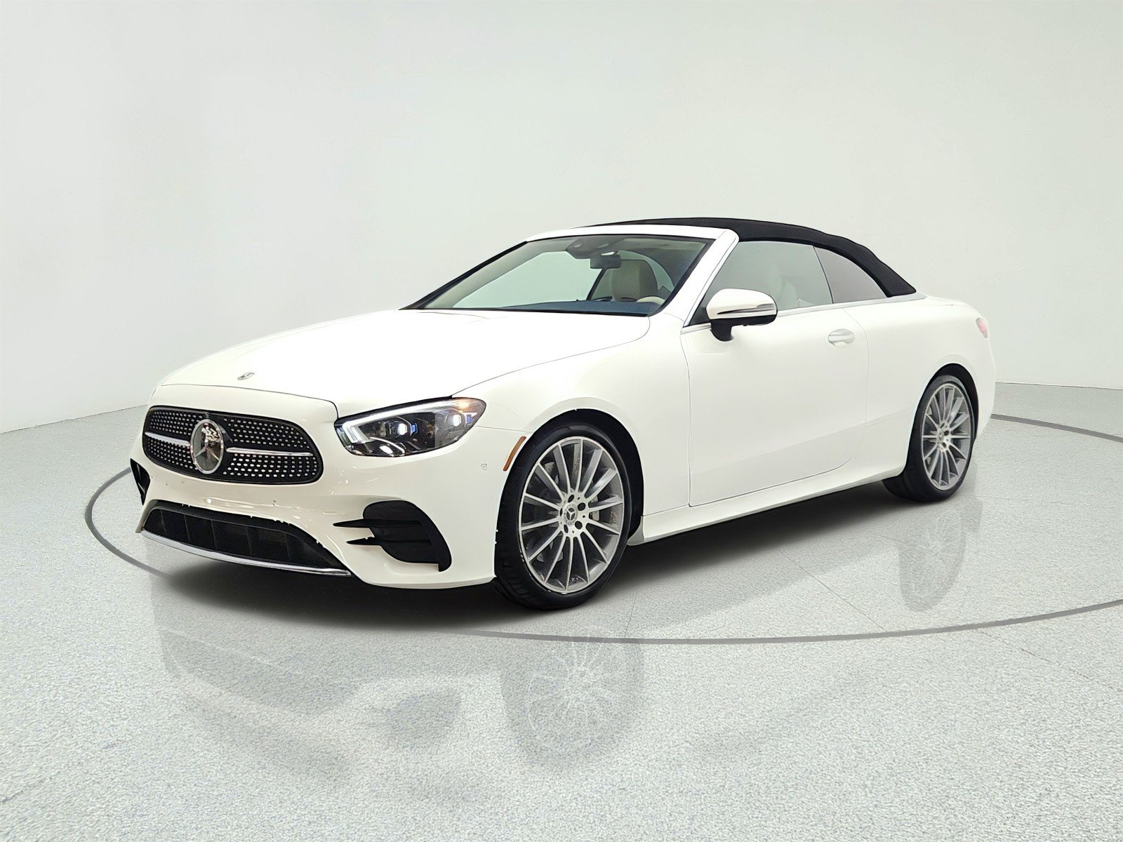 Certified Used 2023 Polar White Mercedes-Benz E 450 RWD Cabriolet image 1