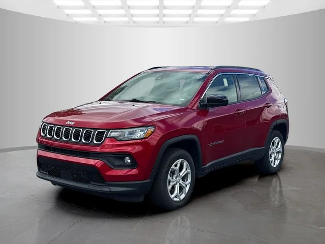 Certified Used 2024 Red Jeep Latitude image 3