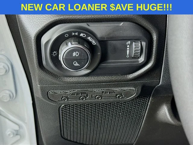 New 2026 Bright White Clear-Coat Exterior Paint Jeep Sport S image 10