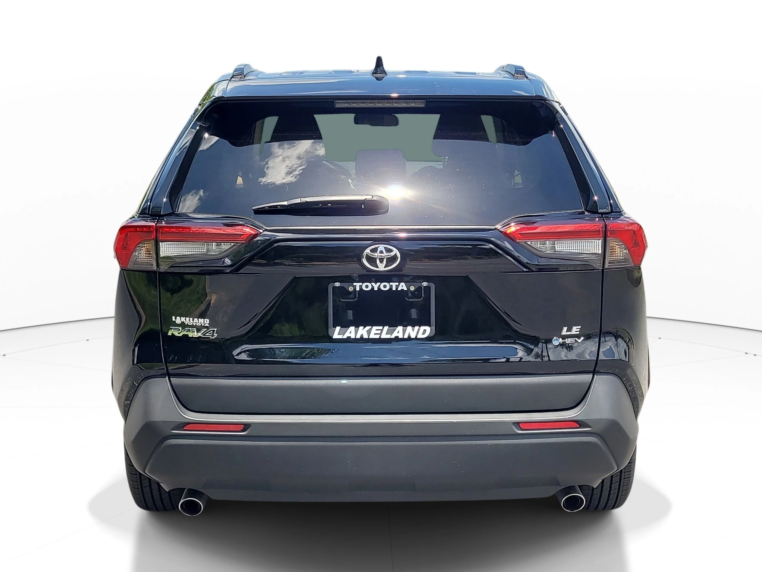 Certified Used 2025 Midnight Black Metallic Toyota Hybrid LE image 5