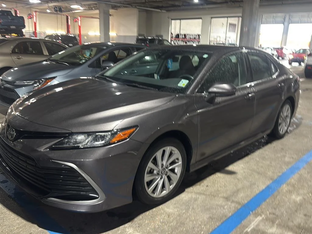 Used 2022 Predawn Gray Mica TOYOTA LE image 1