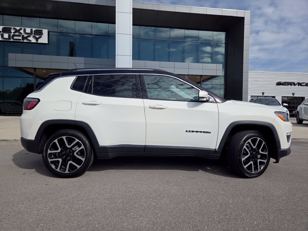 Used 2018 White Clearcoat Jeep Limited image 25