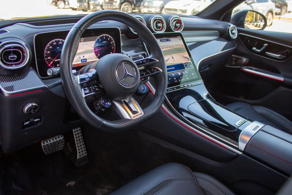 Used 2025 Obsidian Black Metallic Mercedes-Benz GLC 43 AMG® image 13
