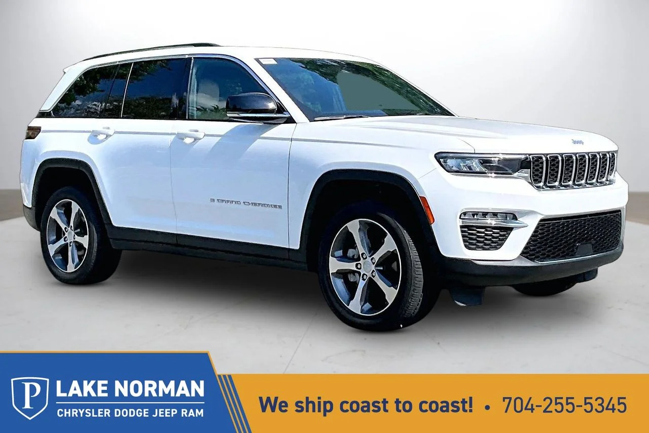 Certified Used 2023 White Jeep Limited image 1