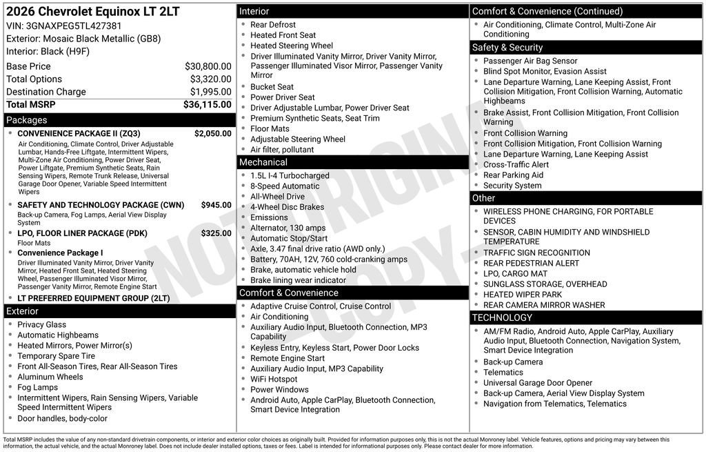 2026 Chevrolet Equinox LT - Photo 28