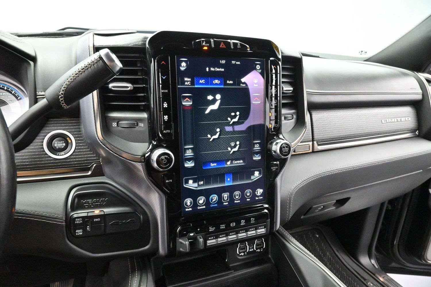 Used 2020 Granite Crystal Metallic Clearcoat Ram Limited image 18