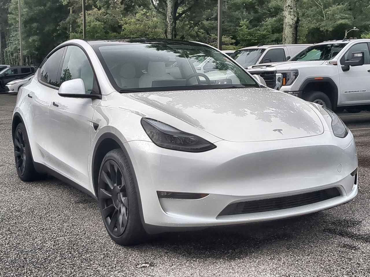 Used 2023 Tesla Model Y Base with VIN 7SAYGDED1PF957205 for sale in Roswell, GA
