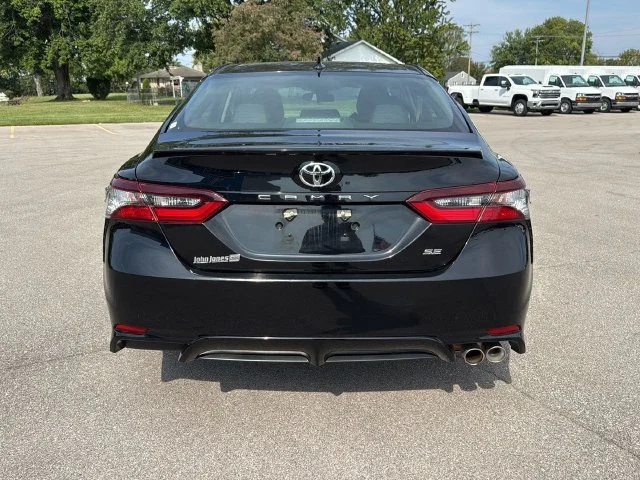 Used 2023 Midnight Black Metallic Toyota SE image 18