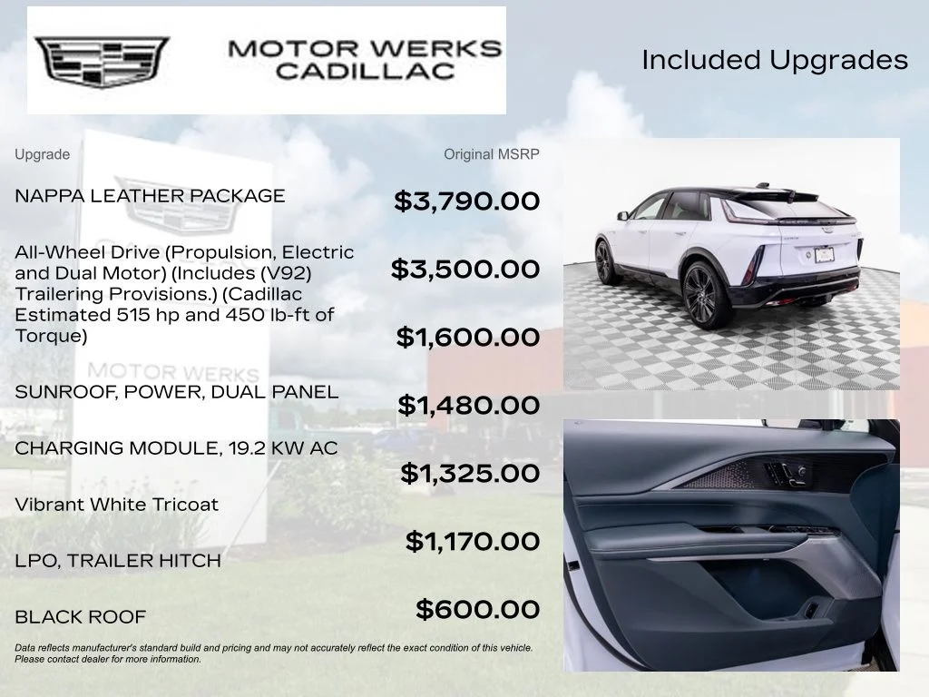 Used 2026 White Cadillac Signature Sport image 4
