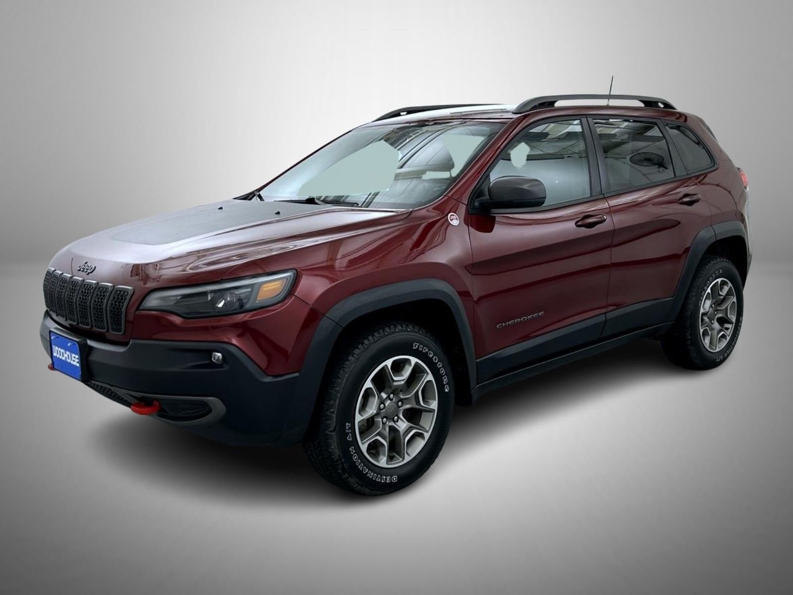 Used 2020 Red Jeep Trailhawk image 1