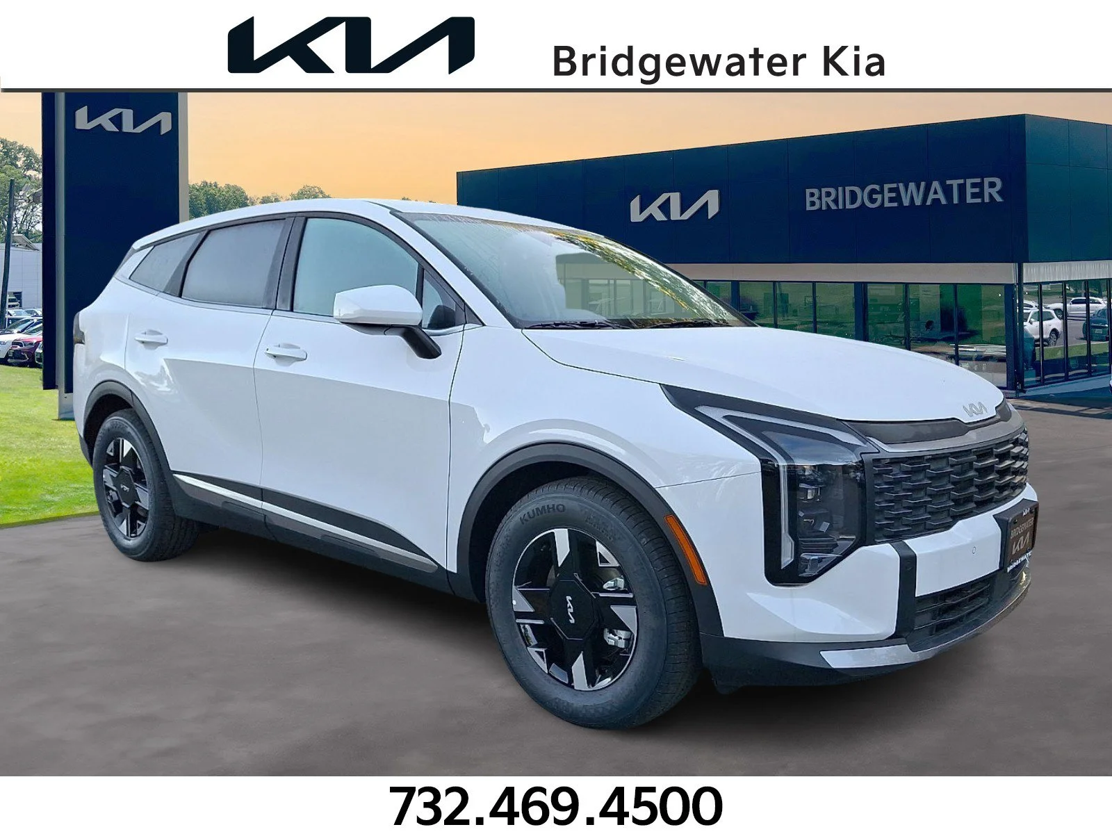New 2026 Glacial White Pearl Kia LX image 1