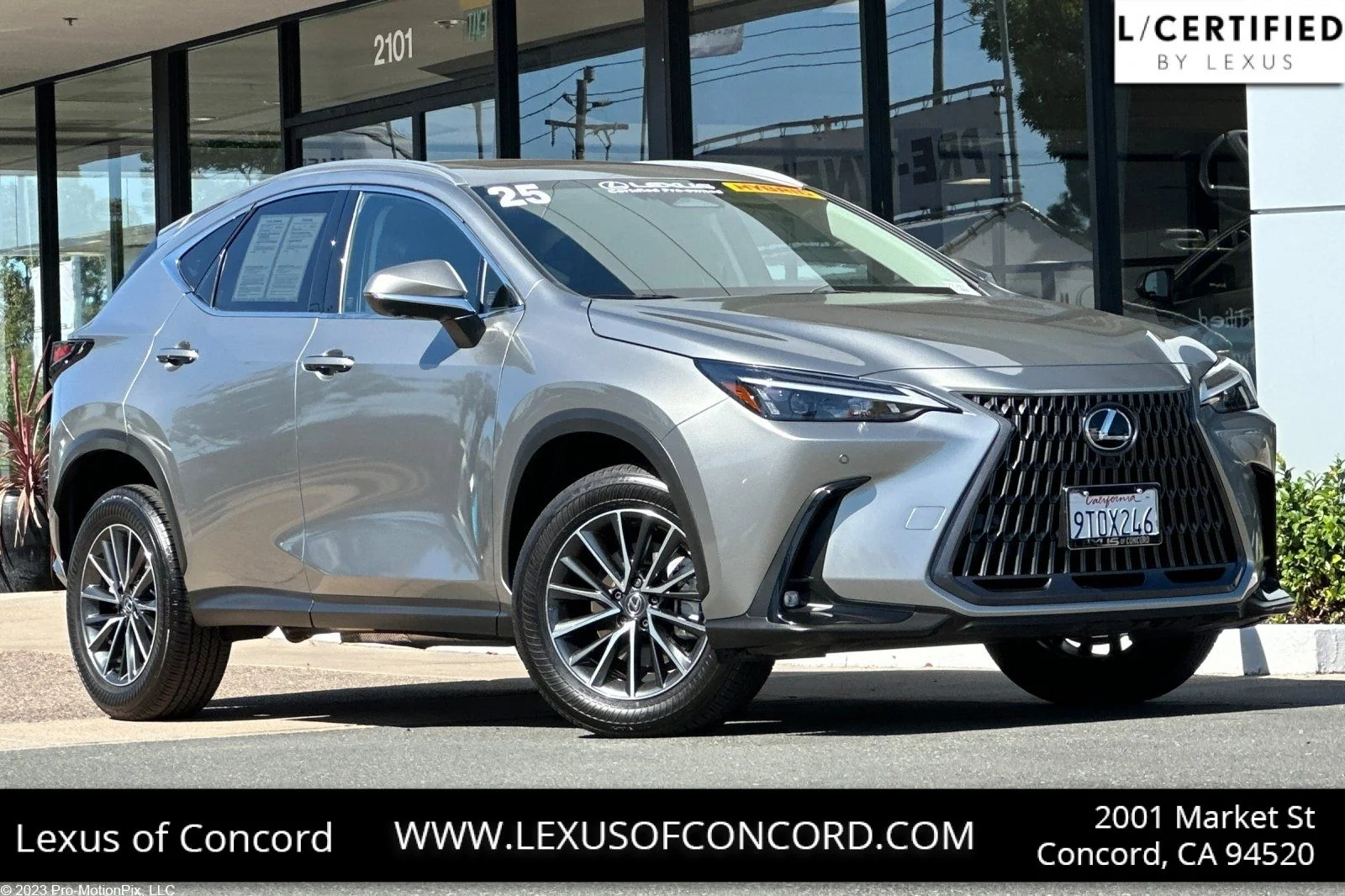 Certified Used 2025 ATOMIC SILVER Lexus 350h Premium image 1