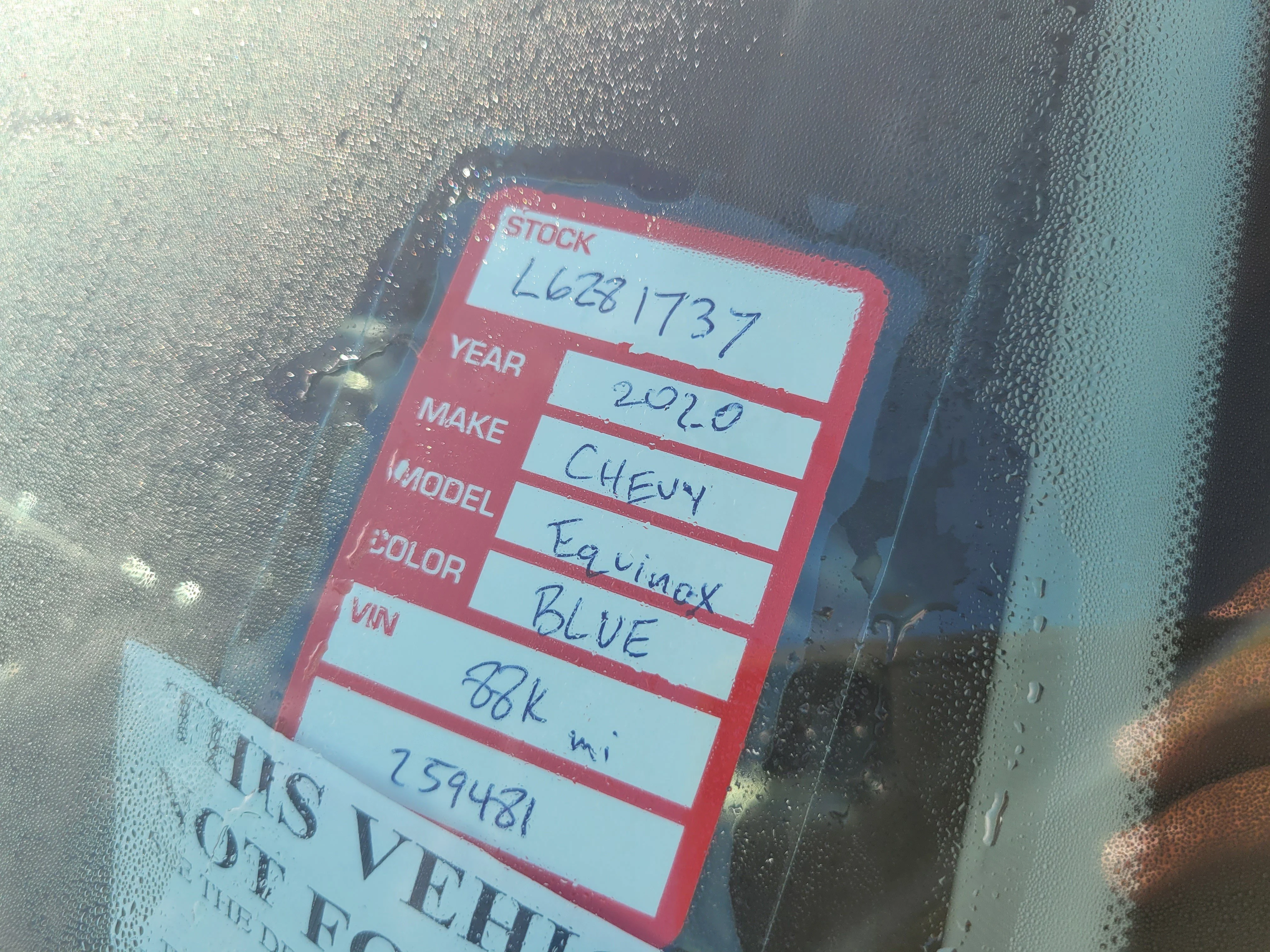 Used 2020 Pacific Blue Metallic Chevrolet Premier image 10