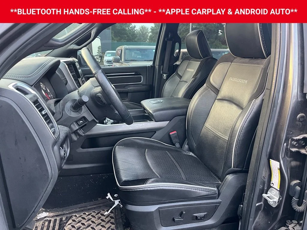 Used 2022 Granite Crystal Clearcoat Metallic Ram Laramie image 6