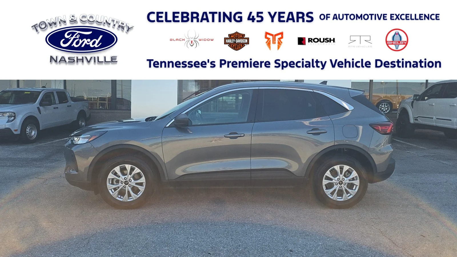 Used 2024 Gray Ford 2024 FORD ESCAPE ACTIVE 4DR SUV 106.7 WB AWD image 1