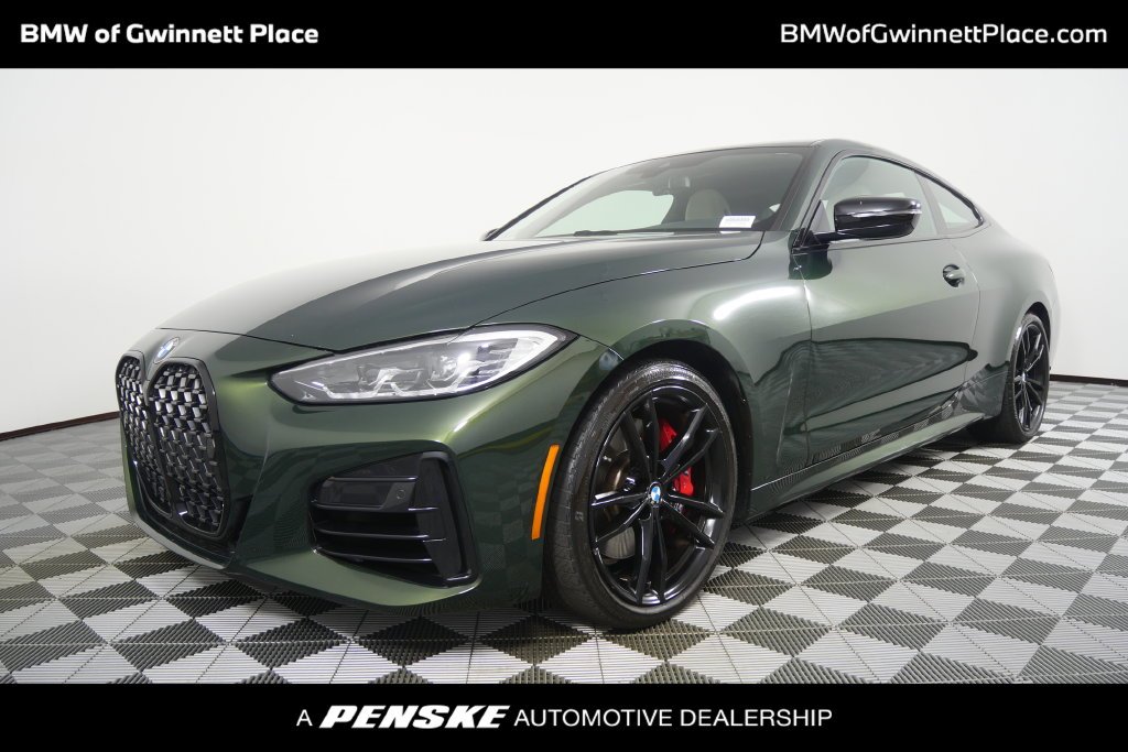 Used 2021 San Remo Green Metallic BMW M440i xDrive image 1
