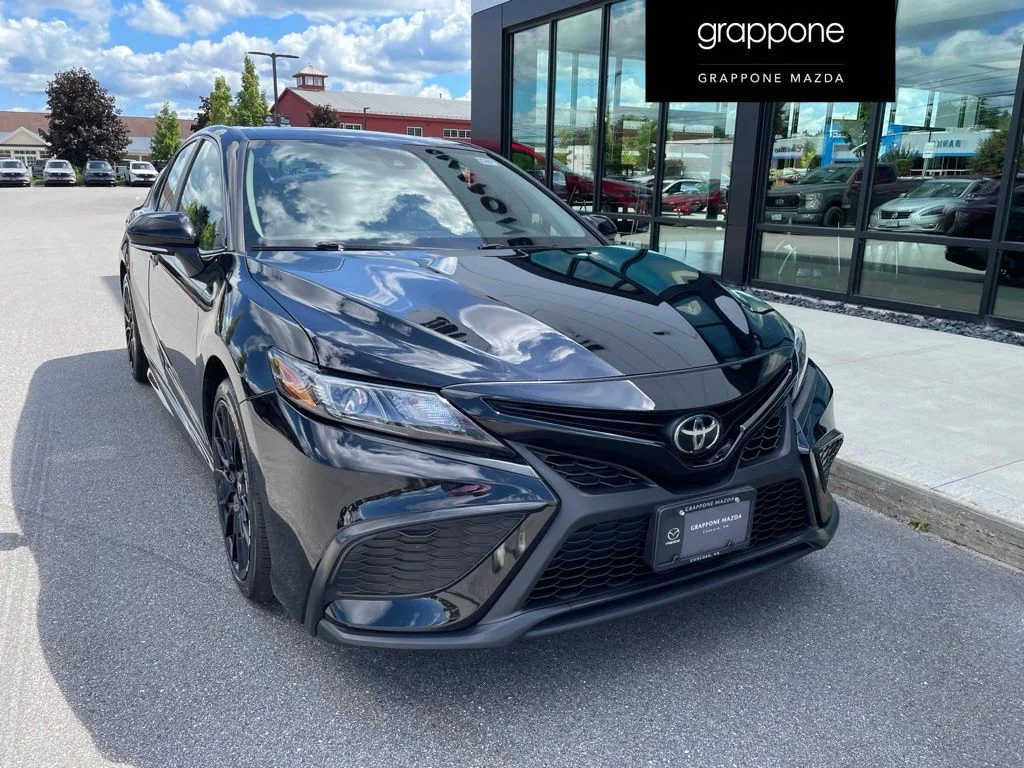 Used 2024 Midnight Black Metallic Toyota SE Nightshade image 1