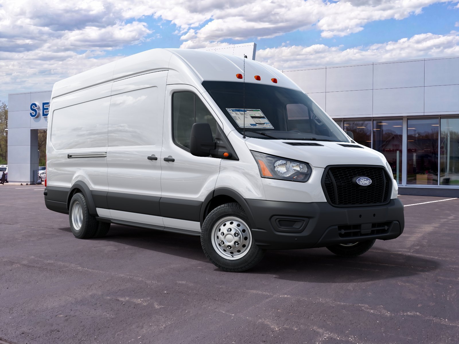 New 2027 Oxford White Ford Cargo Van image 25
