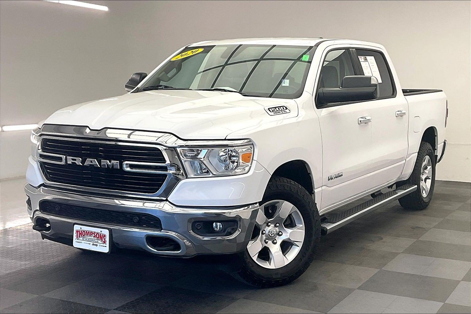 Used 2020 Bright White Clearcoat Ram Big Horn image 12