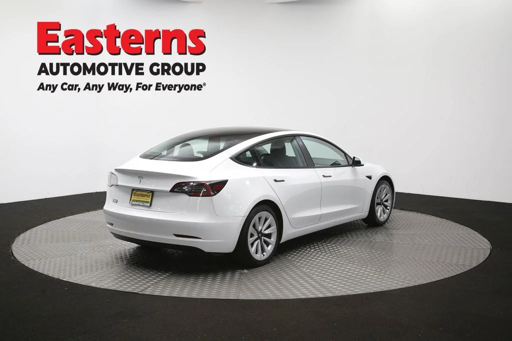 Used 2021 White Tesla Standard Range Plus image 35