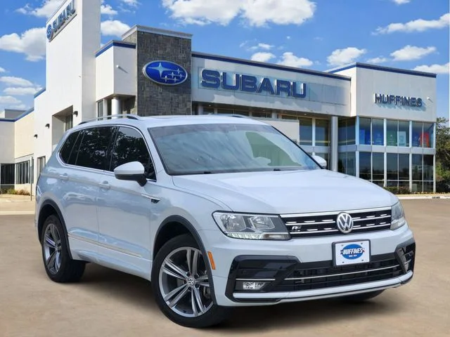 Used 2019 White Volkswagen 2.0T SEL R-Line image 1