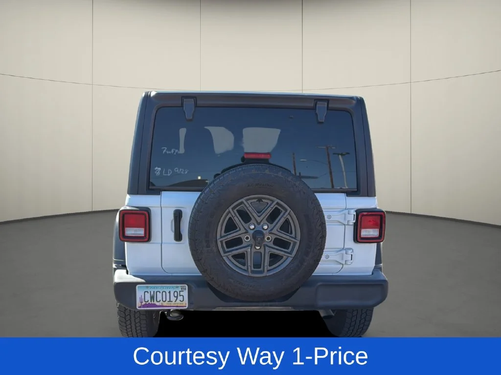 Used 2024 White Jeep Sport S image 8