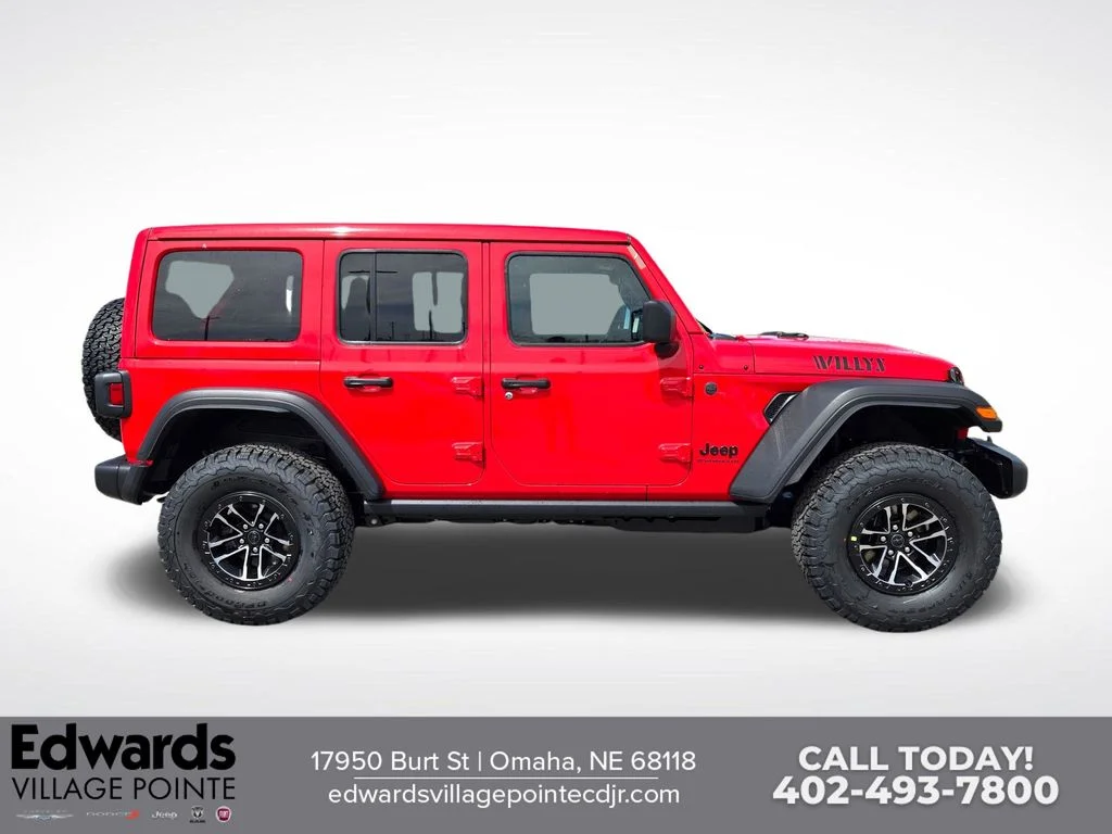 New 2026 Red Jeep Willys image 2