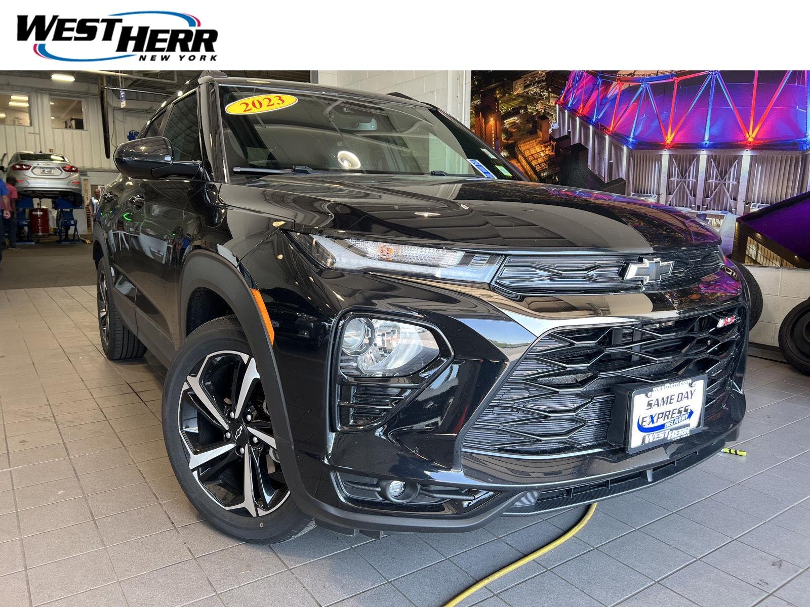 Used 2023 Mosaic Black Metallic Chevrolet RS image 1