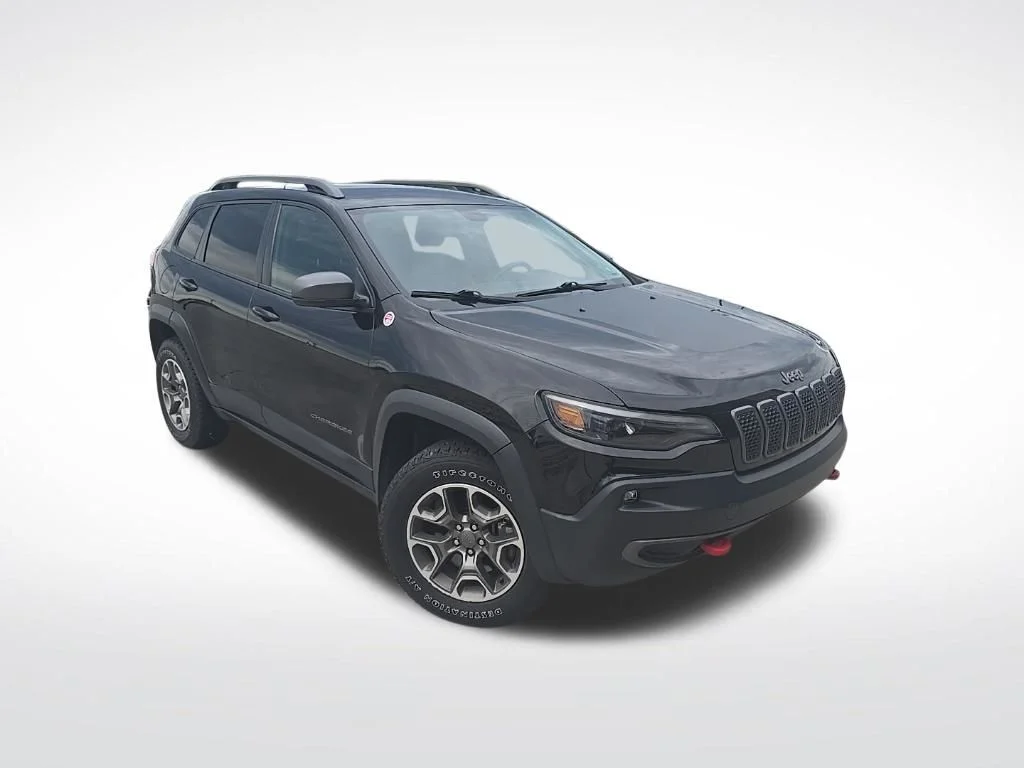 Used 2020 Black Jeep Trailhawk image 4