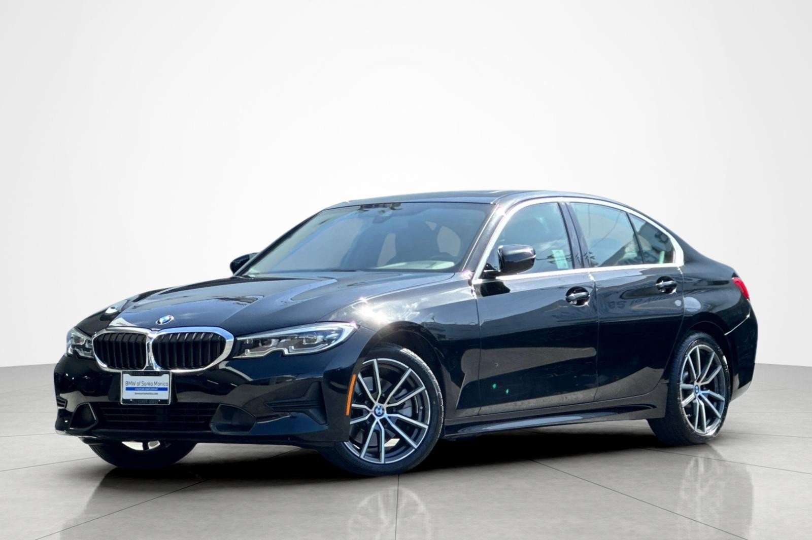 Used 2021 Jet Black BMW 330i image 1