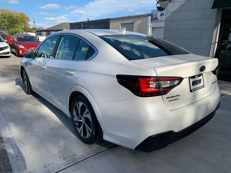 Used 2021 White Subaru Premium Sedan 4D image 8