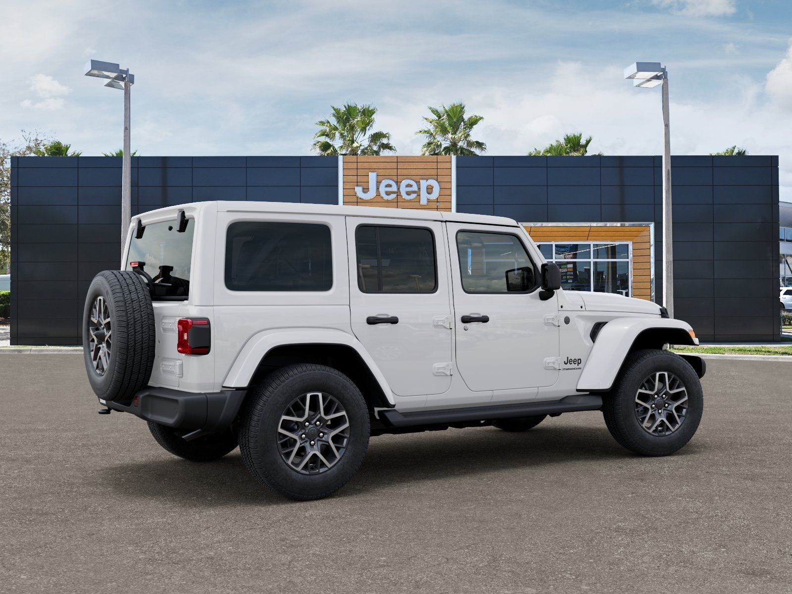 New 2026 Bright White Clearcoat Jeep Sahara image 30