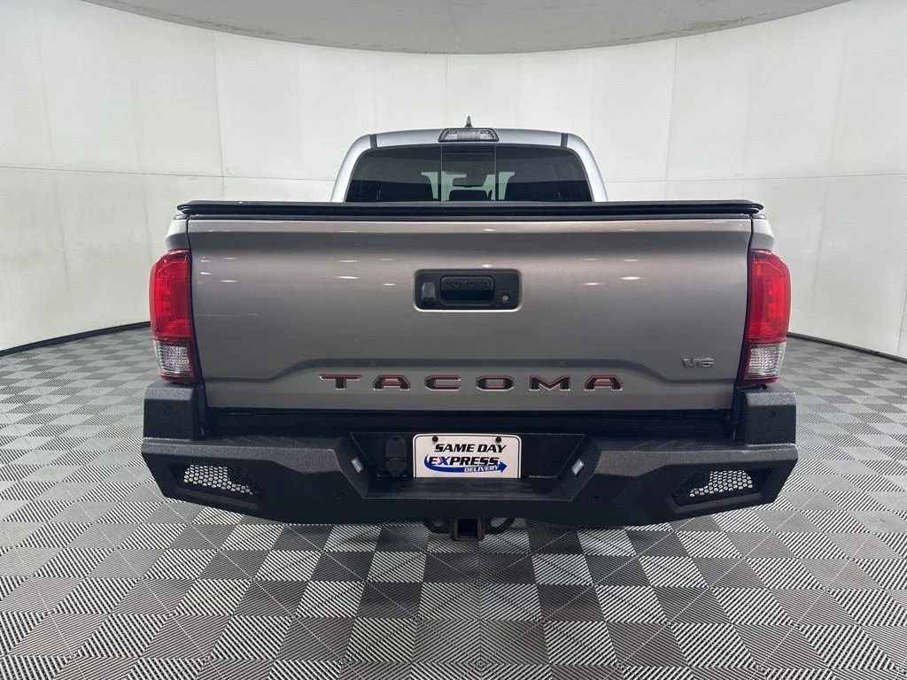 Used 2018 Silver Sky Metallic Toyota TRD Sport image 8